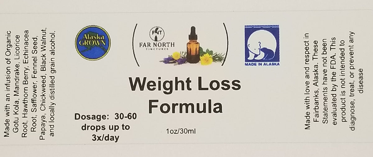 Weight Loss Formula Far North Tinctures